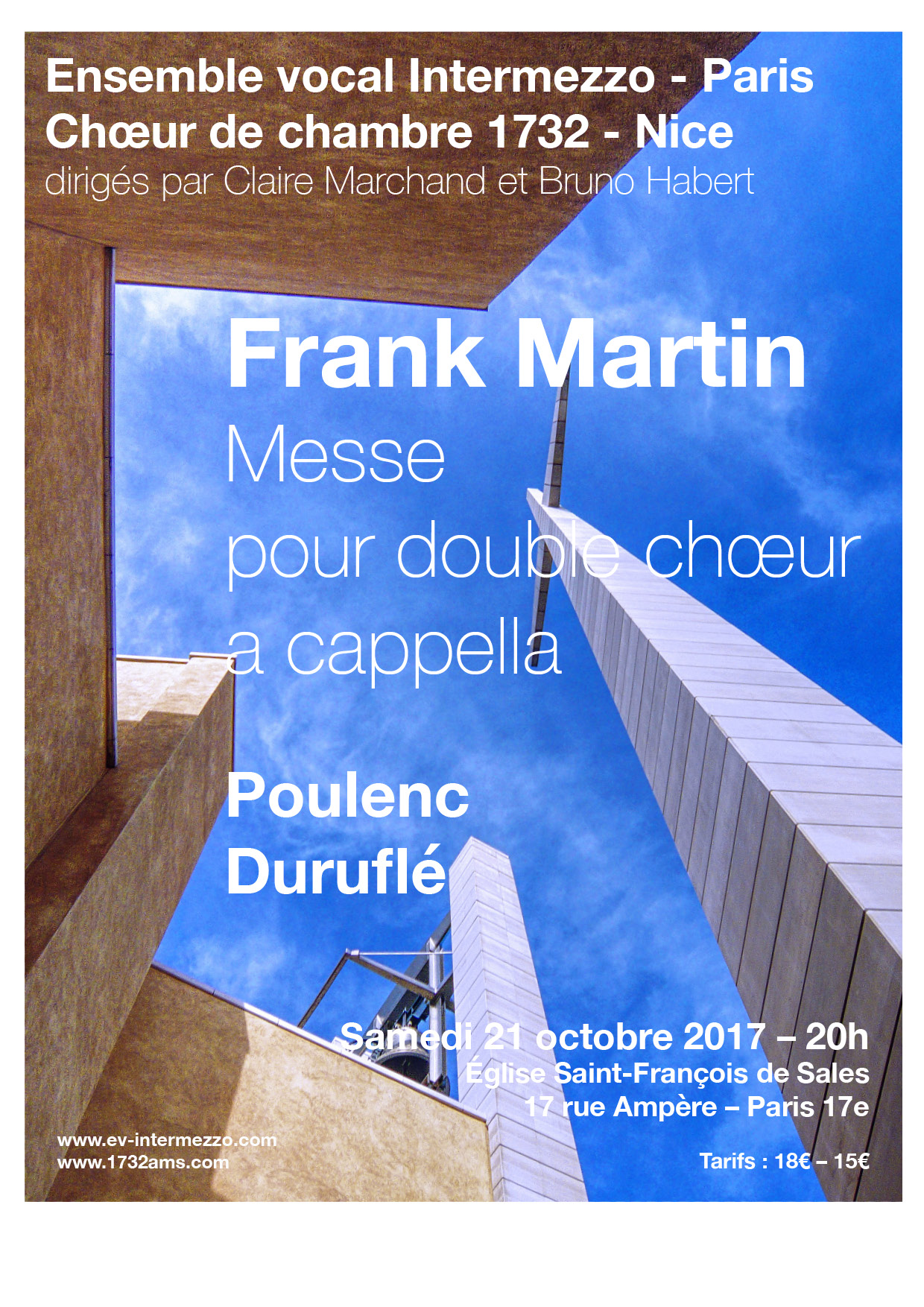 Messe pour double chœur - Frank Martin
